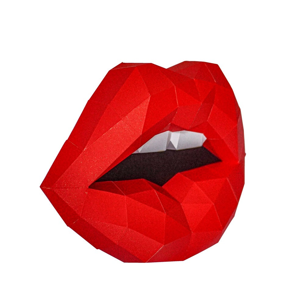 Papercraft World Lips Wallhanging - Default Title (PAPCRALIPS)