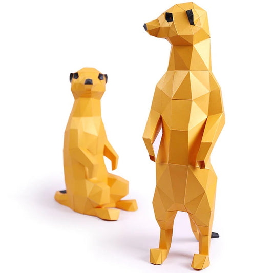 Papercraft World 2 Meerkats - Default Title (PAPCRAMEER)