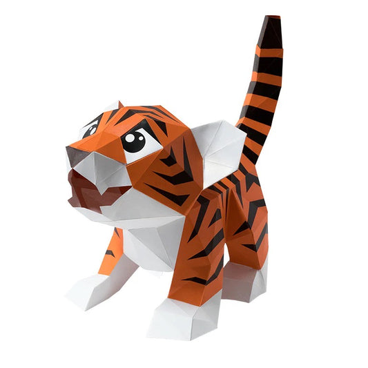 Papercraft World Tiger - suitable for lamp - Default Title (PAPCRATIG)