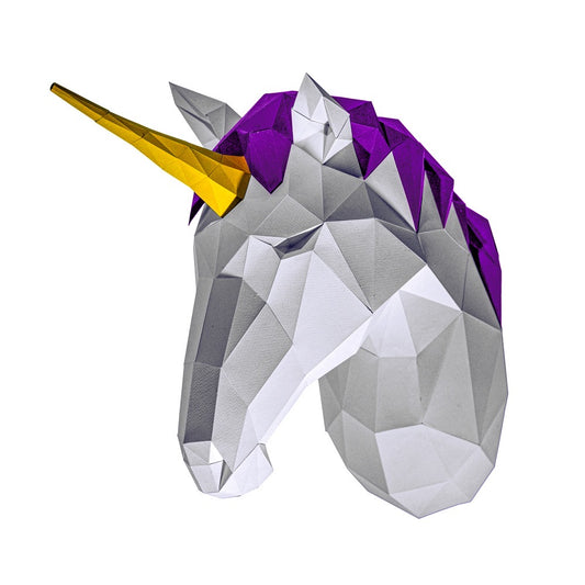 Papercraft World Unicorn Wall Mount - Default Title (PAPCRAUNI)