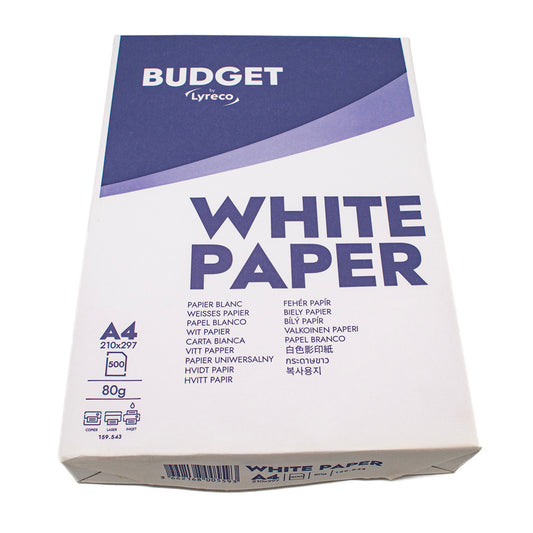 Paper A4 White 80gsm Pack 500 - Default Title (PAPERA4500)