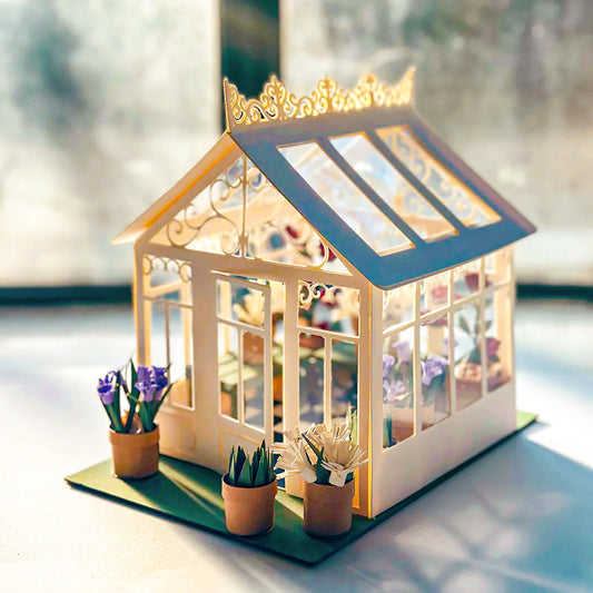 Makebox Papercraft Greenhouse Kit - Default (PAPMAKGREEN)