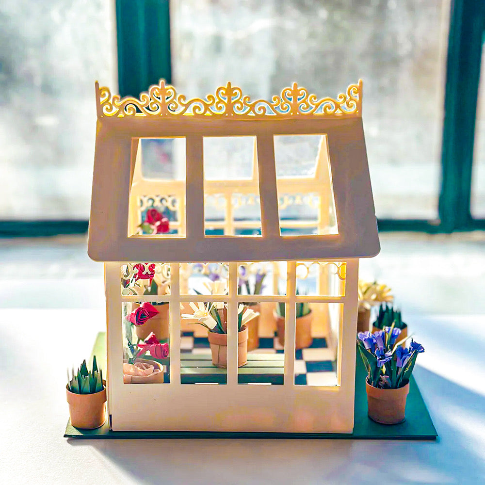 Makebox Papercraft Greenhouse Kit - Default (PAPMAKGREEN)