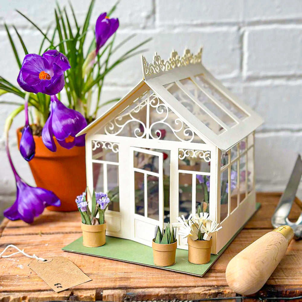 Makebox Papercraft Greenhouse Kit - Default (PAPMAKGREEN)