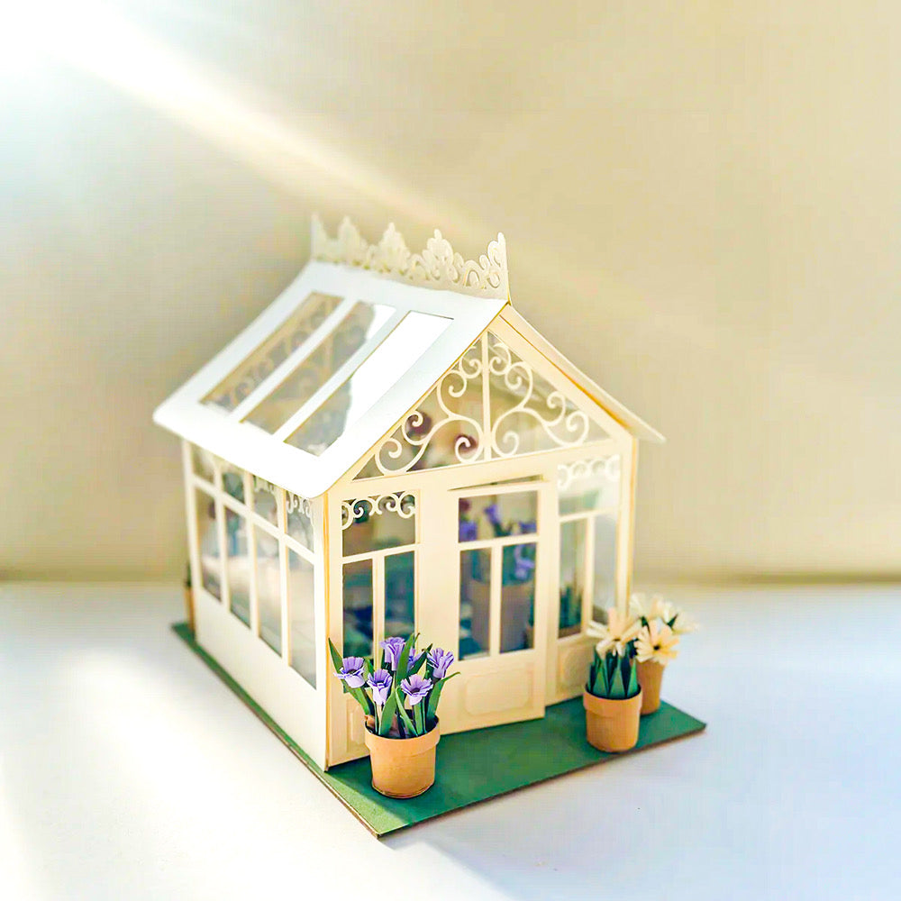 Makebox Papercraft Greenhouse Kit - Default (PAPMAKGREEN)