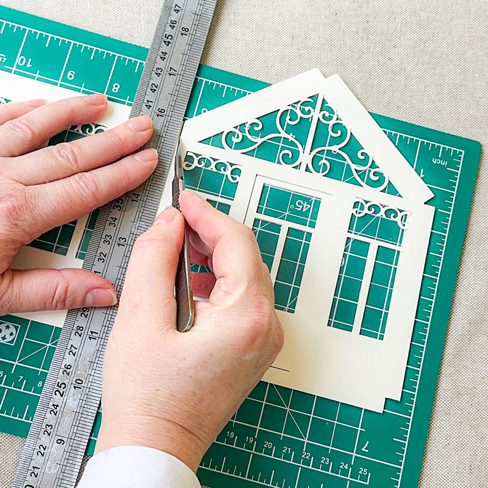 Makebox Papercraft Greenhouse Kit - Default (PAPMAKGREEN)