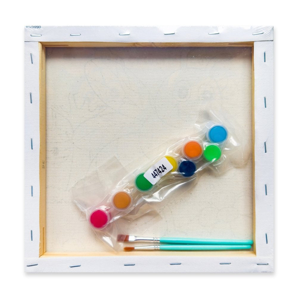 Kids Colouring Canvas BUSY BEE - Default (PBNKIDBEE)