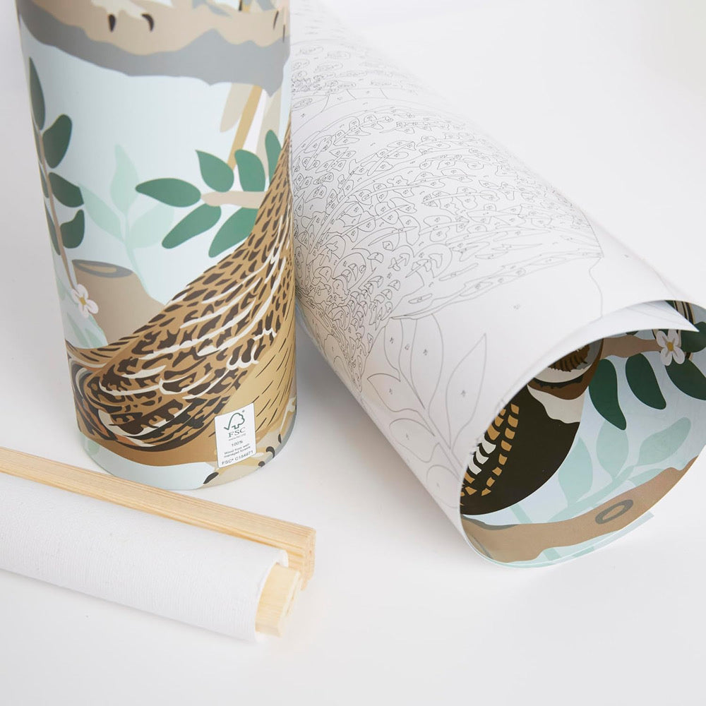 Natural History Museum Paint By Numbers OWLS - Default (PBNOWL)