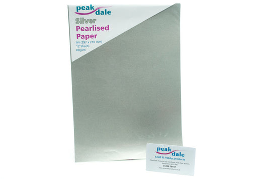 Centura Pearl Paper A4 Silver Pack of 12 - Default Title (PEARLPAPA4SIL)