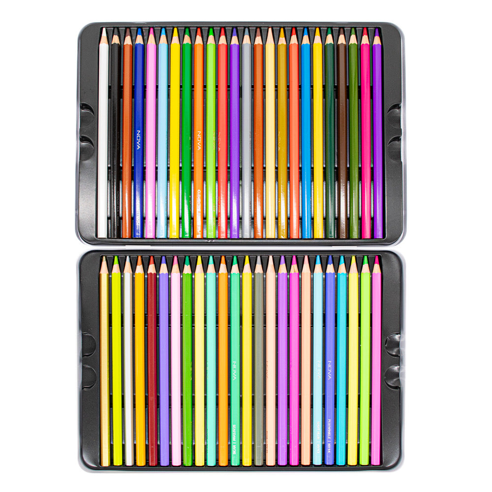 Nova 48 Piece Colouring Pencils - Default (PENCILNOVA48)