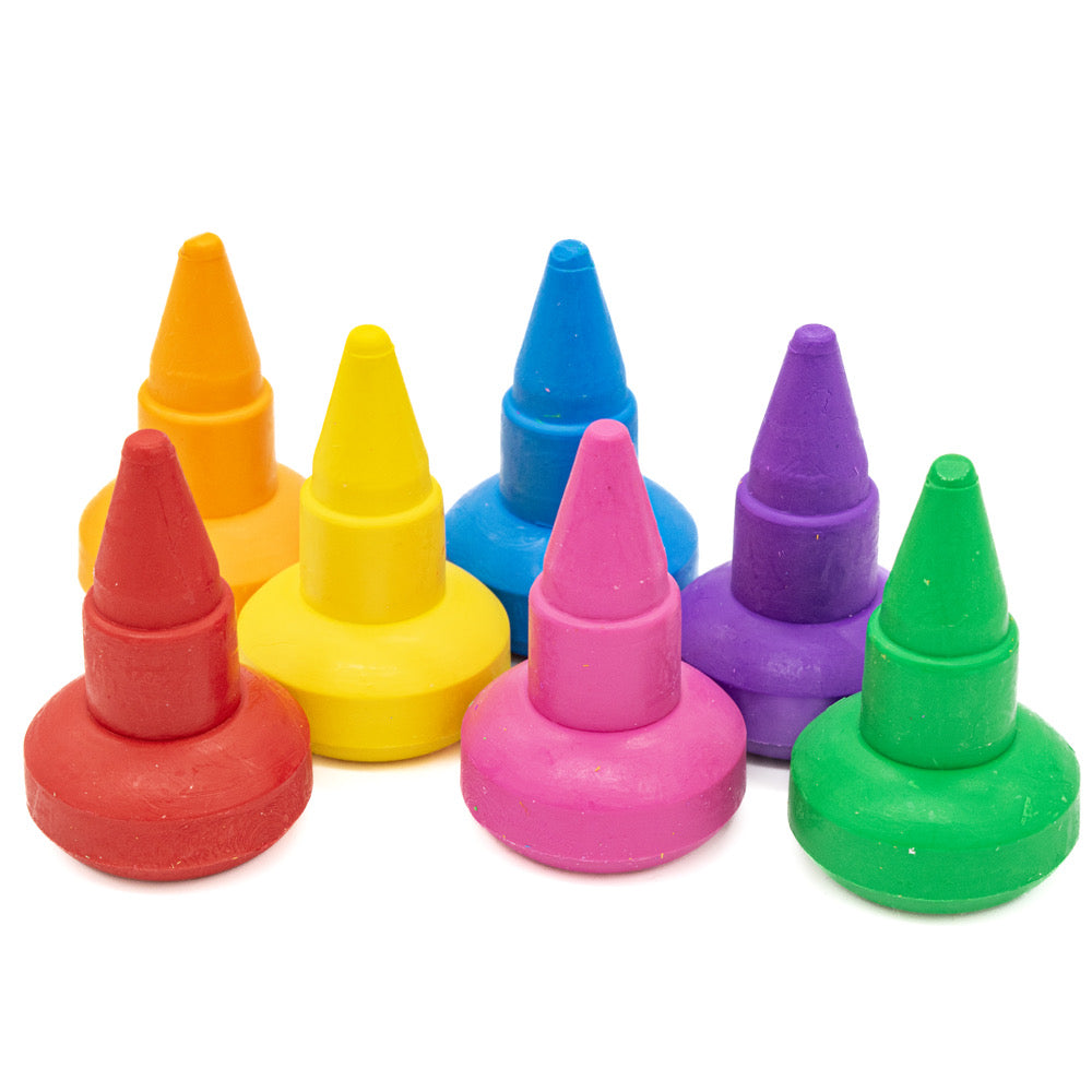 Easy Grip Crayons Assorted Colours Set of 7 - Default Title (PENCRAEG7)