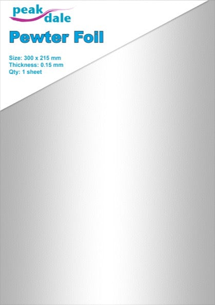 Pewter Foil Pack Medium 0.15mm one sheet - Default Title (PEWPACK)