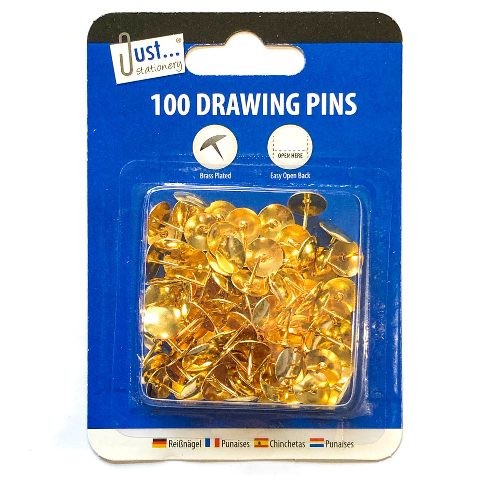 Drawing Pins Pack of 100 - Default Title (PINDRAW100)