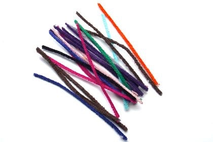 Pipecleaners 15cm Astd Pack of 20 - Default Title (PIPECASTD)