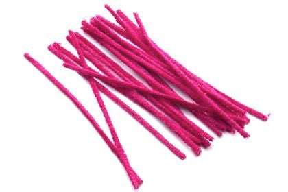 Pipecleaners 15cm Cerise Pack of 20 - Default Title (PIPECCERISE)