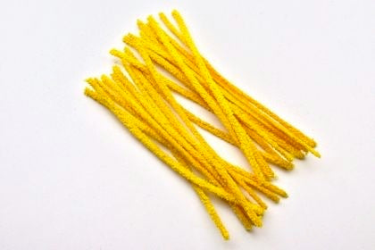 Pipecleaners 15cm Yellow Pack of 20 - Default Title (PIPECYELLOW)