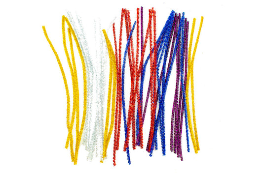 Pipecleaners Assorted Glitter (40) - Default (PIPGLIT)