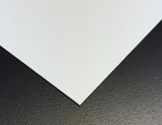 Plastic Card White 1mm 457 x 330mm Sheet - Default Title (PLACARDW1)