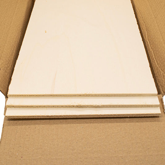 Laser Ply 6mm Plywood Sheet A4 BOX of 15 - Default Title (PLYLASER6-15)