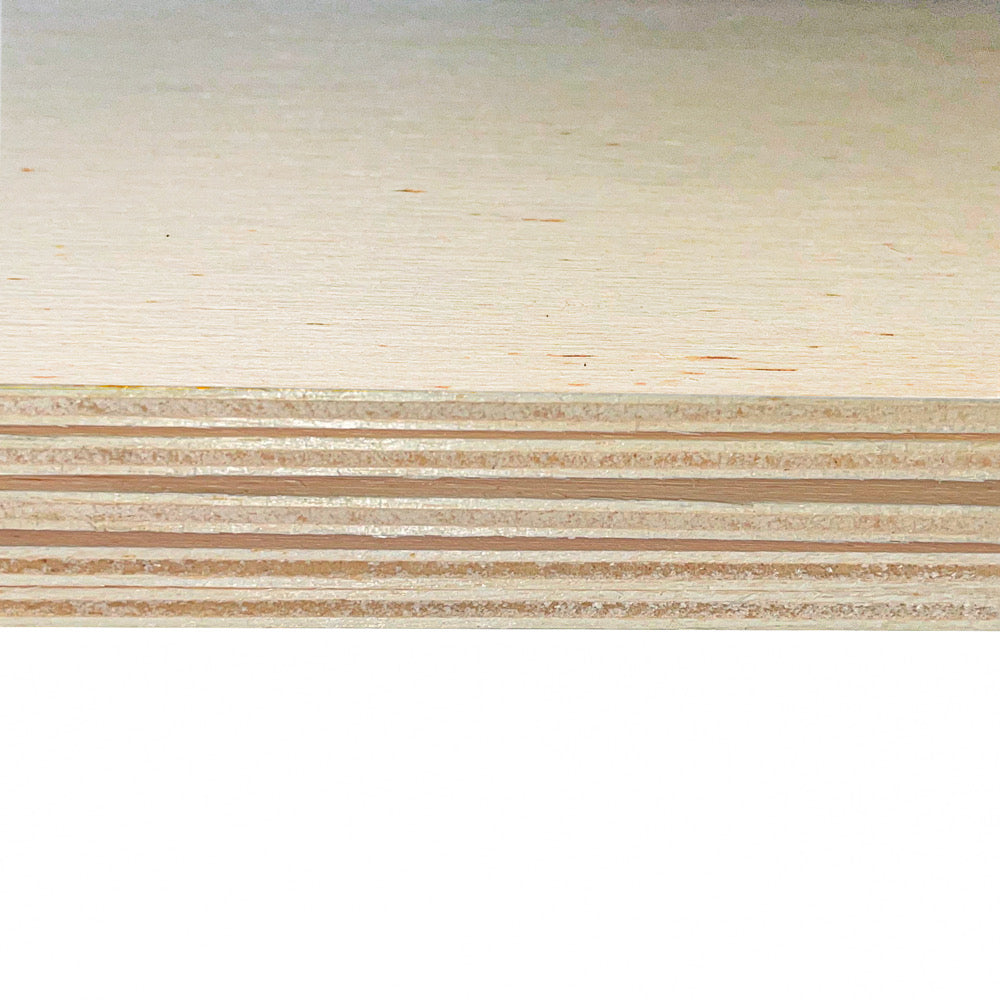 Laser Ply 3mm Poplar Plywood Sheet A3 Pack 5 - Default Title (PLYLASERPOPA3-5)