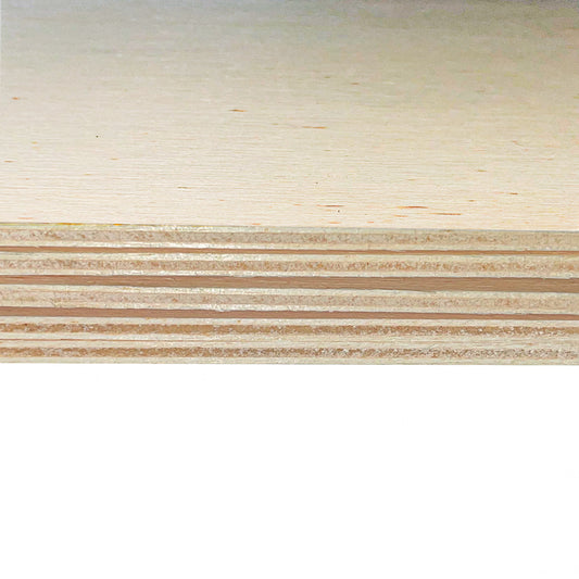 Laser Ply 3mm Poplar Plywood Sheet A3 Pack 5 - Default Title (PLYLASERPOPA3-5)