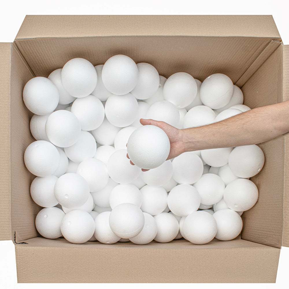 Polystyrene Ball 120mm CASE 125 - Default Title (POLYBALL120CAS125)