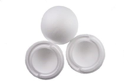 Polystyrene Ball 150mm 2 PART TYPE Box 6 - Default Title (POLYBALL150BOX)