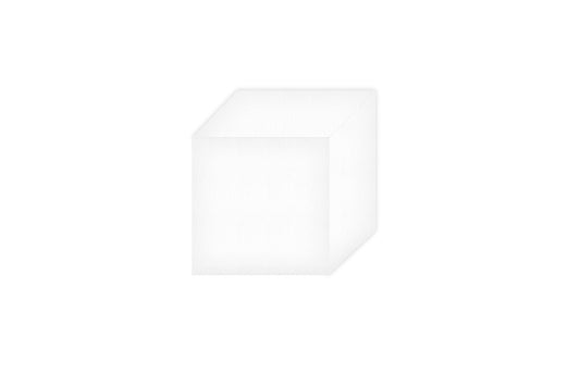 Polystyrene CUBE 100mm SOLID - Default Title (POLYCUBE100)