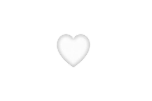 Polystyrene Heart 90mm (1)