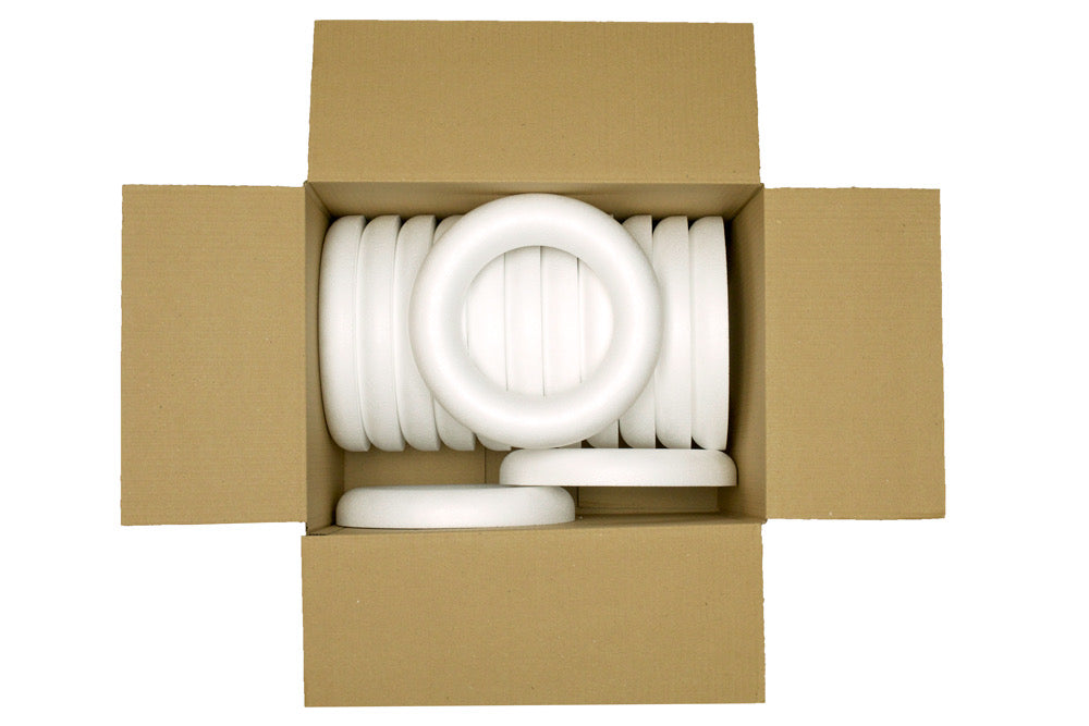 Polystyrene Ring 250mm box of 14 - Default Title (POLYRING250BOX14)