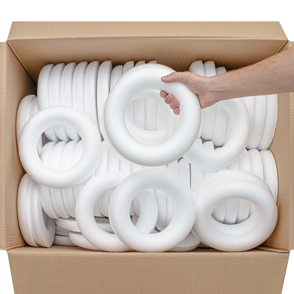 Polystyrene Ring 250mm CASE 110 - Default Title (POLYRING250CASE)