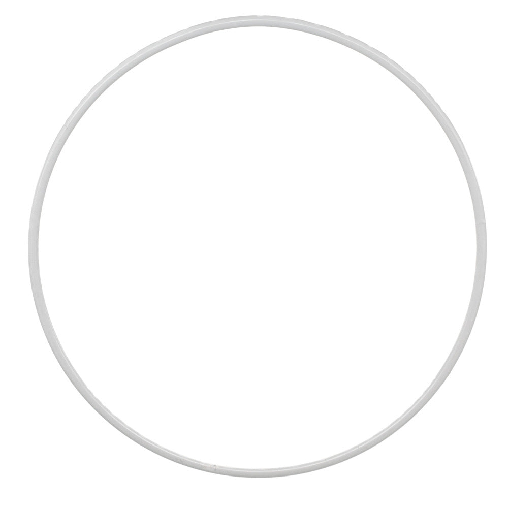 Metal Ring WHITE COATED 152mm O.D. - Default (RINGMSP152)