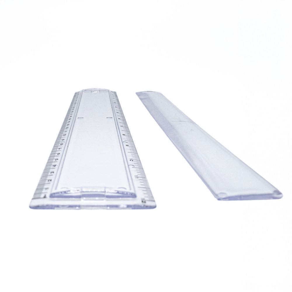 Plastic Ruler with Insert for Photograph 30cm - Default Title (RULPLA12)