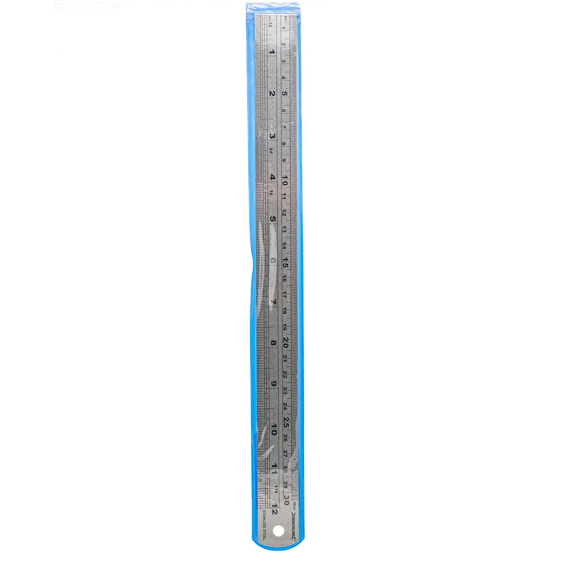 Ruler Stainless Steel 30cm - Default (RULSTE30CM)