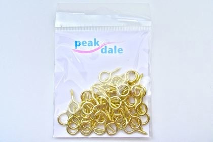 Screw Eyes 20 mm Brassed Pack of 50 - Default Title (SE20)