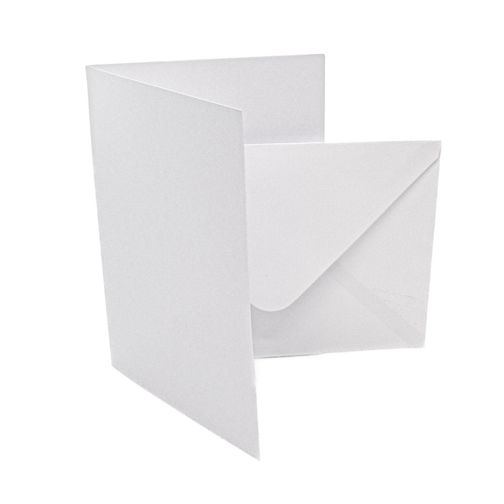 Cards Singlefold 50 PACK 5 x 7 White - Default Title (SF5X7WHX50)