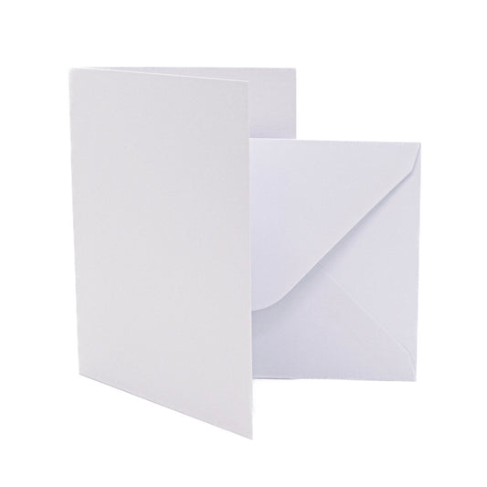 Cards Singlefold A6 White Pack of 10 - Default Title (SFA6WHITE)