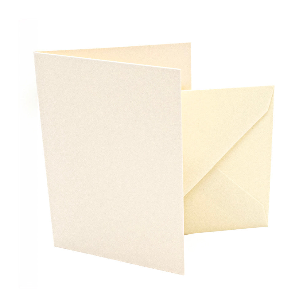 Cards Singlefold Mini Cream Pack of 10 - Default Title (SFMCREAM)