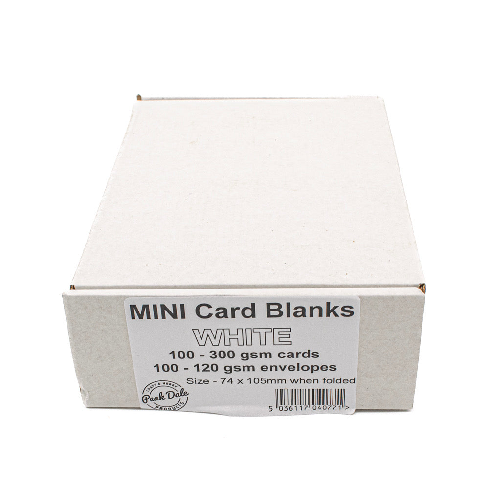 Cards Singlefold Mini White Pack of 100 - Default Title (SFMWHX100)