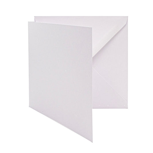 Cards Singlefold 50 PACK 6x6 Square White - Default Title (SFSQWHX50)