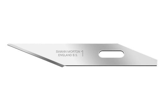 Swann Morton 1241 Craft Tool Blade No1 Bx 50 - Default Title (SMCRATOOBLA1)