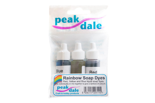 Soap Dye Rainbow Pack Primary colours - Default Title (SOAPDYERAIN)