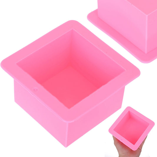 Soap Mould Silicone Square Block PACK OF 25