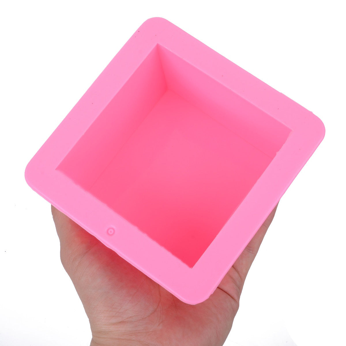 Soap Mould Silicone Square Block 95mm - Default Title (SOAPMOUBLO)