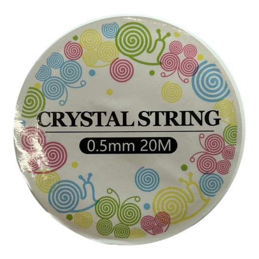 Stretch Elastic Clear 0.5mm 20mt