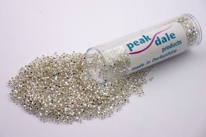 Beads T05-11 Silver Foil Glass Seed 35g