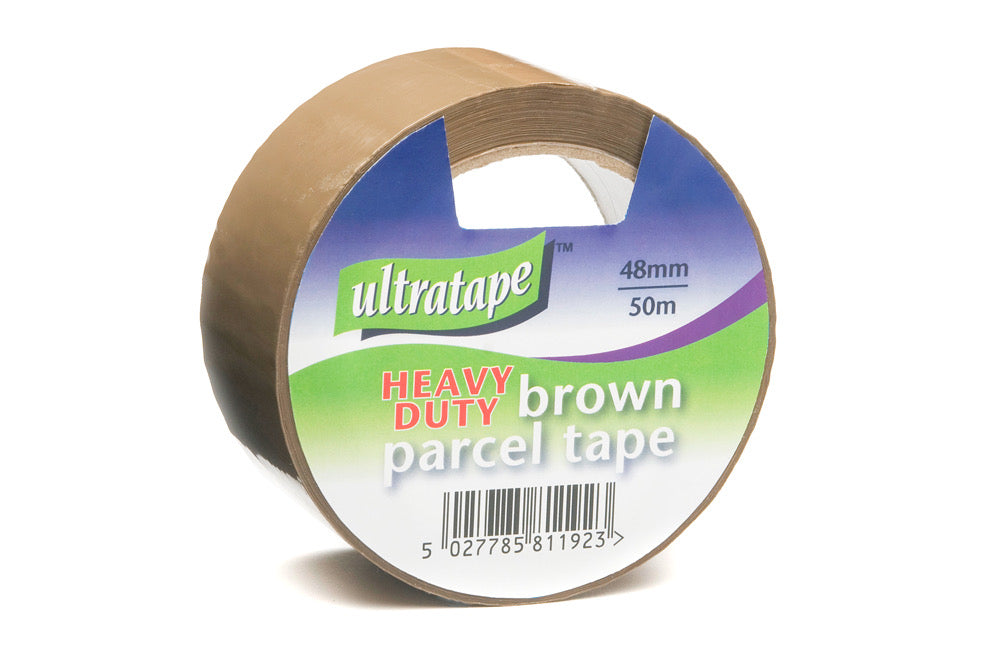 Tape Ultratape HD Brown Parcel 48mmx50m - Default Title (TAPULPAC48X50)