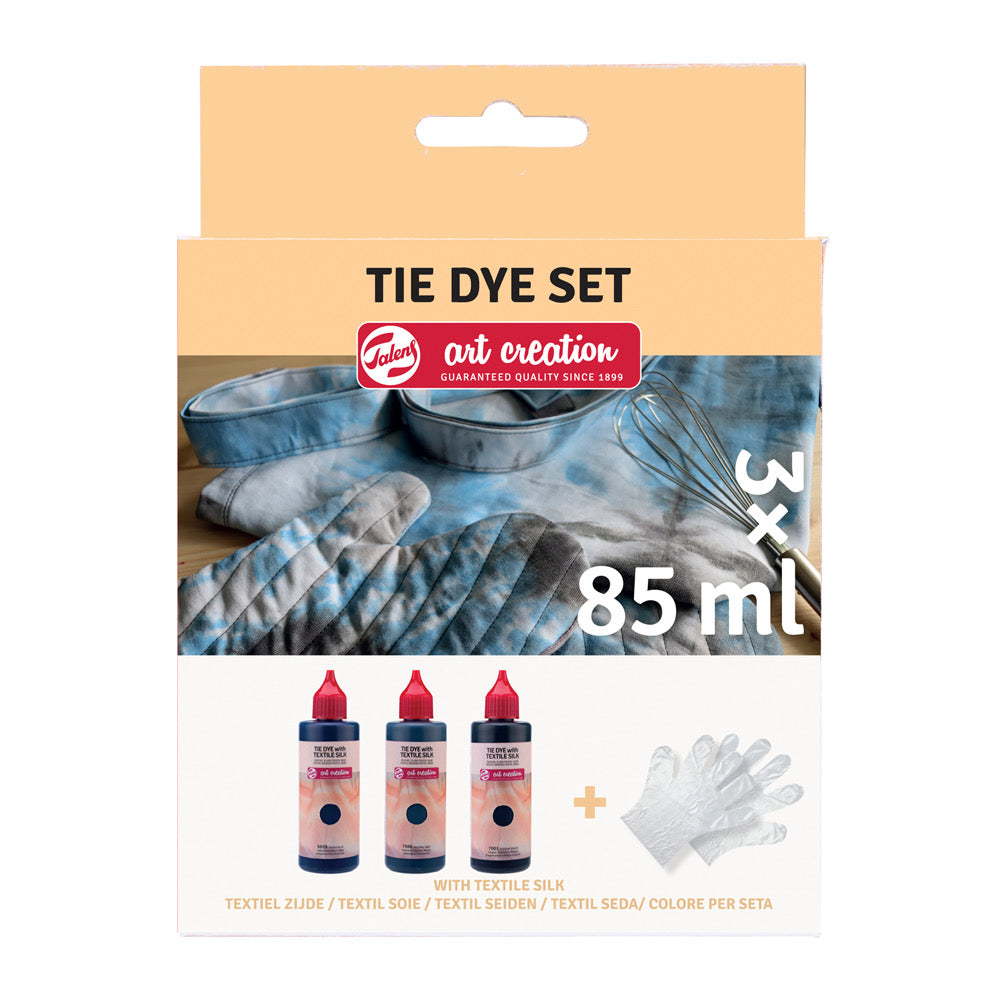 Tie Dye Set Pack of 3 Greys - Default Title (TIEDYEBLA3)