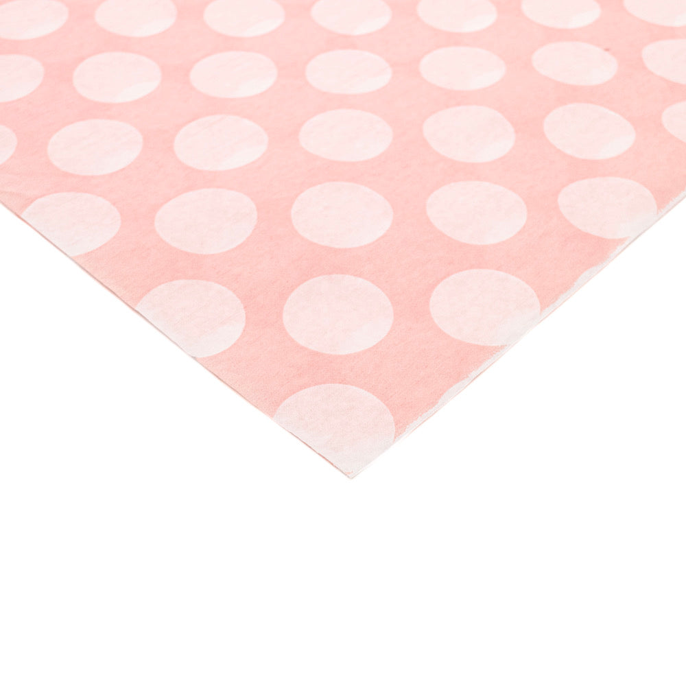 Tissue Paper PINK POLKA DOT Pack of 24 - Default Title (TISS24PINPOLKA)