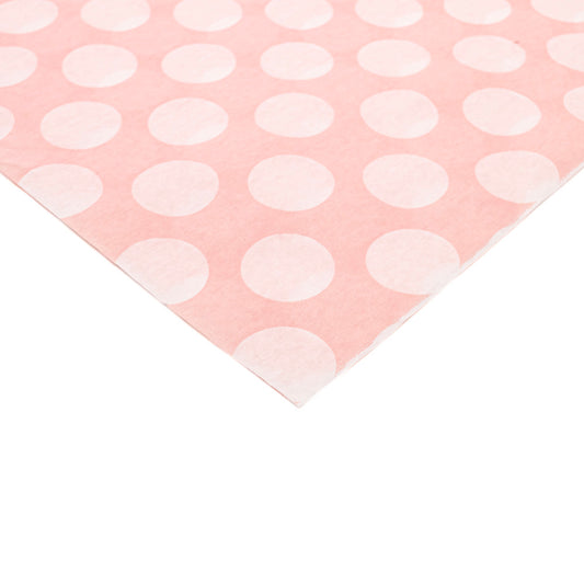 Tissue Paper PINK POLKA DOT Pack of 24 - Default Title (TISS24PINPOLKA)